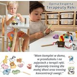 Viga drvene isprepletene poljoprivredne kocke za Montessori konac | shoptok.hr
