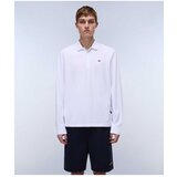Napapijri muška majica Ealis ls 1 bright white 002 NP0A4I8Q0021 Cene