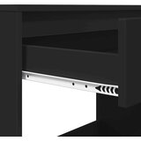  Stol s ladicama Crna 100 x 50 x 78 cm Konstruirano drvo | shoptok.hr