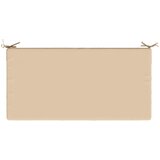  Jastuk za sjedalo SOEST 100% poliester Krem 120 x 80 x 10 cm Slike