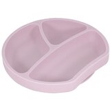 Kindsgut Roza silikonski otroški krožnik Plate, ø 20 cm Cene