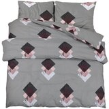  The Living Store Posteljnina siva 220x240 cm bombaž - Komplet Prevlek Za Odejo, (21442601) | Shoptok.si