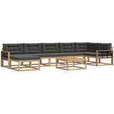  Set vanjskih sofa 8 kom. Bijela i antracit | shoptok.hr