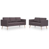 2-dijelni set sofa od tkanine bež | shoptok.hr