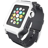 Incipio Apple Watch 38–41 mm zaščitni pašček Octane odporen na udarce, Bela / Siva, (5000295574) | Shoptok.si