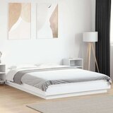 vidaXL Okvir kreveta bijeli 140 x 200 cm od konstruiranog drva | shoptok.hr