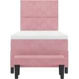 s opruga kutije Ružičasta 190 x 90 cm Baršun | shoptok.hr
