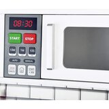 GINGER Home dječja drvena kuhinja sa zvukom, svjetlom, bijela W10C493J | shoptok.hr