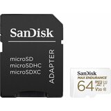 San Disk sdxc 64GB micro +sd adapter 30.000 sati max endurance cene