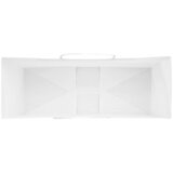  Papirnate vrećice 250 kom s ručkama bijele 45x17x48 cm | Eponuda.ba