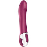 Satisfyer Hot Spot - vibrator G-točke na baterije, grijanje (crveni) cijene