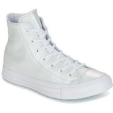 Converse Visoke superge CHUCK TAYLOR ALL STAR IRIDESCENT LEATHER HI Bela Cene