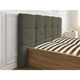 Bobochic Paris Zelena oblazinjena oblazinjena/iz iverne plošče zakonska postelja s prostorom za shranjevanje z letvenim dnom 180x200 cm Kumo – | Shoptok.si