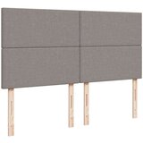  Otomanski okvir kreveta s madracima smeđesivi 200x200cm tkanine | shoptok.hr