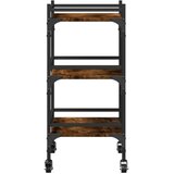  Kuhinjska kolica boja hrasta 50x35x75,5 cm konstruirano drvo | shoptok.hr