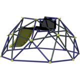 vidaXL plezalna kupola s toboganom za otroke 3-10 let 247 cm 200 kg | Shoptok.si