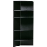 WOOOD Črn regal iz masivnega jesena 100x168 cm Trian – Cene