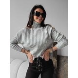 OLAVOGA Grey turtleneck ASHLEY 2023