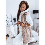 DStreet Kamizelka damska pikowana WELIA beżowa | Shoptok.si