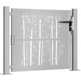  Vrtna vrata 100x75 cm Corten čelik dizajn od bambusa | shoptok.hr