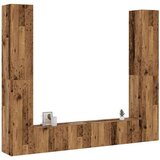  6-dijelni zidni set TV ormarić konstruirano drvo | shoptok.hr