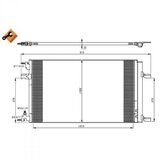 NRF HLADILNIK KLIME-KONDENZATOR OPEL ASTRA-K (06-2015-) 39011385 | Shoptok.si