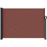 vidaXL Zložljiva stranska tenda rjava 140x500 cm | Shoptok.si