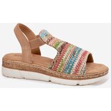 EVENTO Women's Sandals With Weaving Multicolor Jelana | ePonuda.com