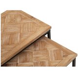 Premier Housewares Stranske mizice v kompletu 2 ks iz masivne jelke 38x51 cm Kickford – | Shoptok.si