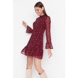 Trendyol Claret Red Collar Dress Cijene