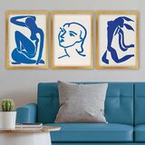 Wallity Set uramljenih slika 3AC_UN024616, 3 Dela | ePonuda.com