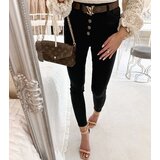 Gemre Pelat high-waisted slim black pants | shoptok.hr