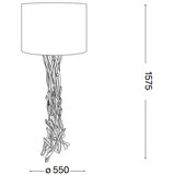 Ideal STOJEČA SVETILKA 55/157,5 cm | Shoptok.si