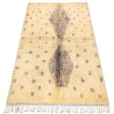 RugsX Preproge BERBER preproga BJ1127 Boujaad ročno tkana iz 140x190 cm Bež | Shoptok.si