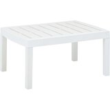 The Living Store Vrtna mizica bela 78x55x38 cm plastična - Mizica, (21470665) Cene