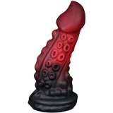 - hobotnica dildo - 19cm (crvena)