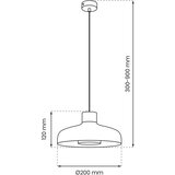  Luster na kablu LINEA 1xGX53/12W/230V, crne boje | Eponuda.com