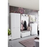 Premium Living Garderobni Panel Q-Bic, Bela | Shoptok.si