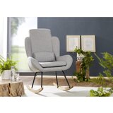 MID.YOU ENTSPANNUNGS- UND STILLSESSEL, siva tekstil | Shoptok.si