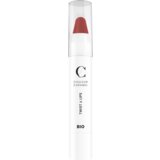 Couleur Caramel twist & lips - 401 beige red Cene