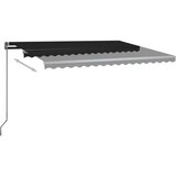  Automatska tenda sa senzorom za vjetar LED 400x300 cm antracit | shoptok.hr