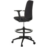 MID.YOU Pisarniški Stol Nestora Work, Črna | Shoptok.si