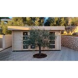 Male kuće Drvena vrtna kuća ORIENTAL 4 470 × 320 cm sa šindrom | shoptok.hr