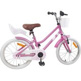 vidaXL Otroško Kolo 18 Palcev za 5-7 let Svetlo roza - - roza - 11.9 - 104 x 51 x 73 cm - 2025--v1 | Shoptok.si