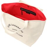 Karl Lagerfeld Shopper torba 'RSG' crna / bijela | shoptok.hr