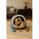 Paws &amp; Whiskers Alaska STD - Siva Mačja Postelja Cene