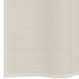 Voile zavjese s gornjim jezičcima 2 kom krem | Shoptok.si