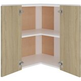 Viseći kutni ormarić "Lyon" Sonoma hrast 57x57x60 cm Inženirsko drvo | shoptok.hr