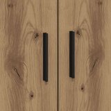  Okvir kreveta s pohranom Umjetnički hrast 100x200 cm | shoptok.hr