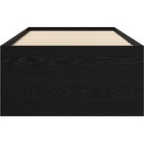  Okvir kreveta s pohranom s ladicama Crni hrast 80 x 200 cm | shoptok.hr